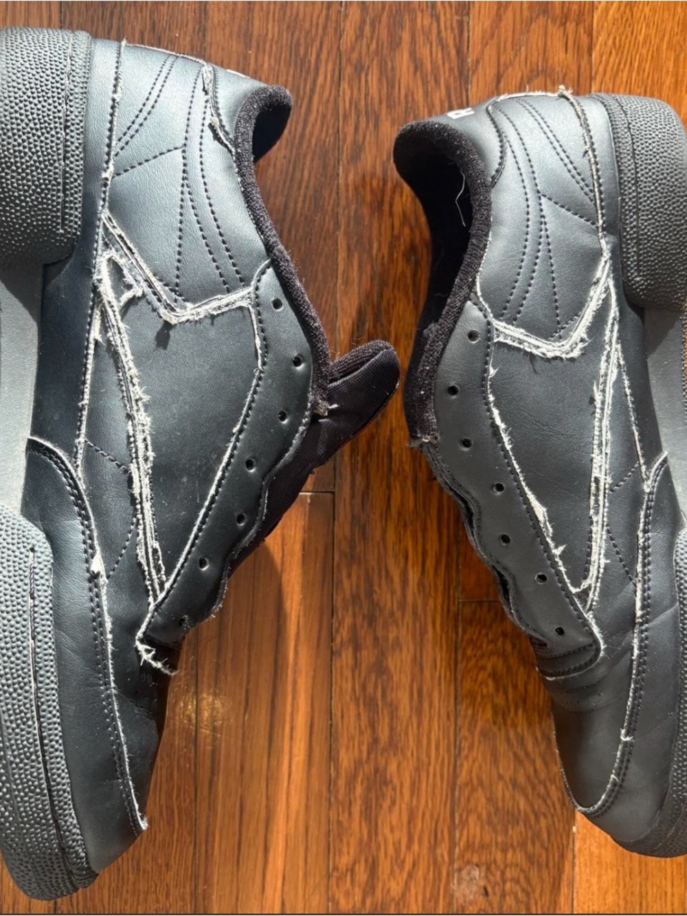 Reebok Black Club C 85 Size 10 US - Picture 6 of 7